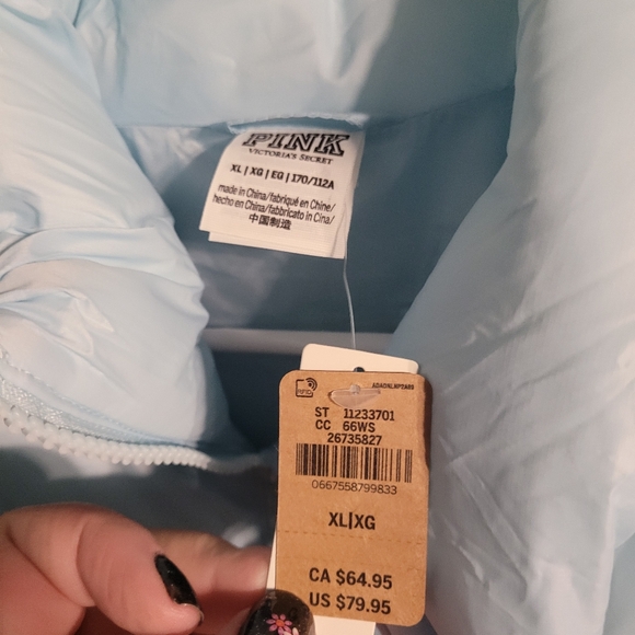 NWT-Pink Brand Puffer vest.Read Full Post. - Picture 3 of 3